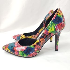 BRASH Floral Heels